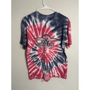 Vintage 2000 Indianapolis Formula One Grand Prix Tie-Dye T-Shirt